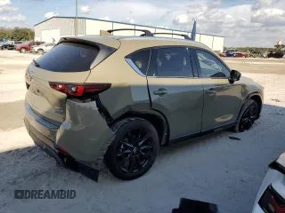 2024 Mazda CX-5 2.5 Carbon Turbo with VIN JM3KFBAY5R0532839, listed as a Copart auction lot 44246525 with 7,725 mi miles and Non Repairable. Bid and sale history available at carsss.com. Image 3.