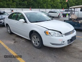 2012 Chevrolet Impala LS Fleet with VIN 2G1WF5E34C1139140, listed as a IAAI auction lot 42597029 with 134,815 mi miles and . Bid and sale history available at DreamBid. Image 1.