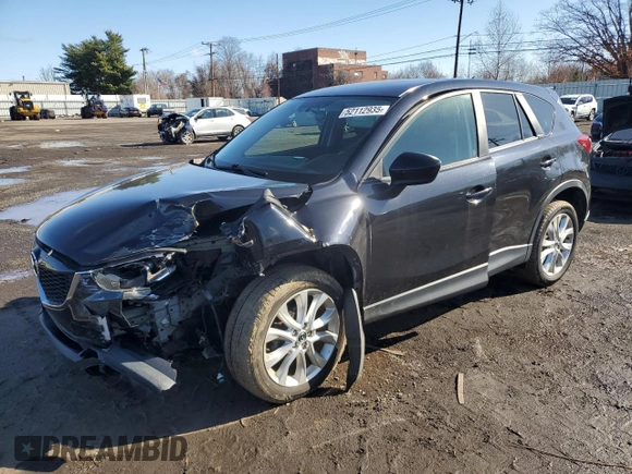 2013 Mazda CX-5 Grand Touring with VIN JM3KE4DE5D0168253, listed as a Copart auction lot 52112935 with 143,375 mi miles and Salvage Title. Bid and sale history available at carsss.com. Image 1.