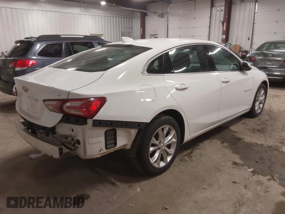 2019 Chevrolet Malibu LT with VIN 1G1ZD5ST4KF179376, listed as a IAAI auction lot 41812587 with 92,643 mi miles and . Bid and sale history available at DreamBid. Image 4.