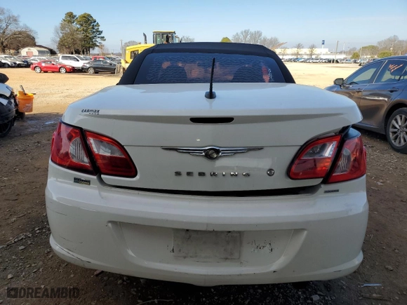 2008 Chrysler Sebring Touring with VIN 1C3LC55R18N295279, listed as a Copart auction lot 88839065 with 103,535 mi miles and Salvage Title. Bid and sale history available at carsss.com. Image 6.