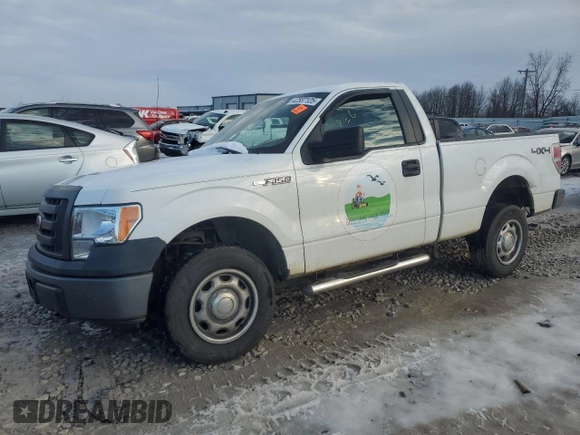 2010 Ford F-150 XL with VIN 1FTMF1EW3AFD75950, listed as a Copart auction lot 42587125 with 137,761 mi miles and Salvage Title. Bid and sale history available at DreamBid. Image 1.