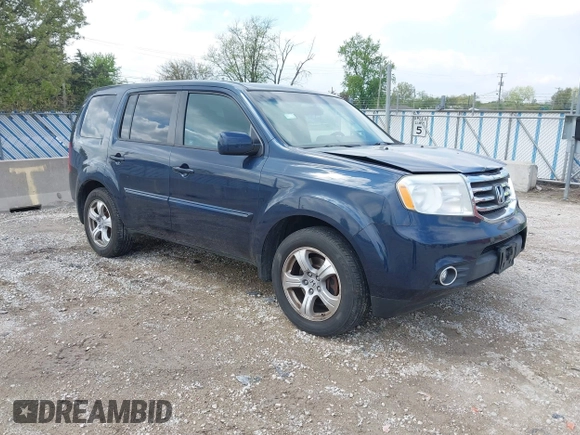 2012 Honda Pilot EX-L with VIN 5FNYF4H79CB004810, listed as a IAAI auction lot 42127547 with 143,461 mi miles and . Bid and sale history available at DreamBid. Image 1.
