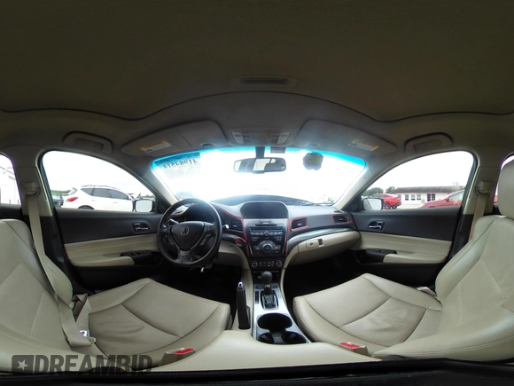 2013 Acura ILX Tech Pkg with VIN 19VDE1F72DE013609, listed as a IAAI auction lot 41984514 with 124,157 mi miles. Bid and sale history available at carsss.com. Image 18.