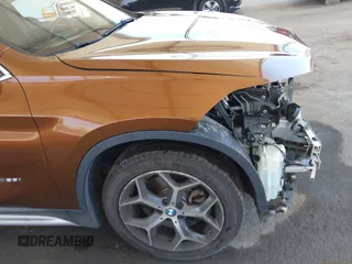 2017 BMW X1 xDrive28i with VIN WBXHT3C34H5F75885, listed as a IAAI auction lot 42655580 with 54,609 mi miles and . Bid and sale history available at DreamBid. Image 19.