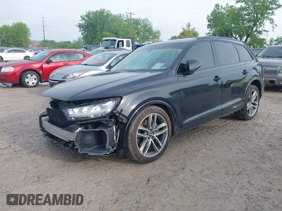 2017 Audi Q7 Prestige with VIN WA1VABF74HD026649, listed as a IAAI auction lot 42155588 with 152,742 mi miles and . Bid and sale history available at DreamBid. Image 2.
