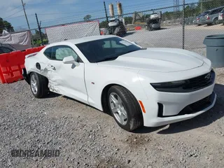 2019 Chevrolet Camaro 1LT with VIN 1G1FB1RS7K0108884, listed as a IAAI auction lot 41717182 with 45,820 mi miles. Bid and sale history available at carsss.com. Image 1.