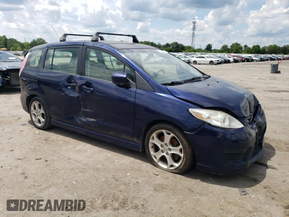 2010 Mazda 5 Sport z VIN JM1CR2WL4A0372748, wystawiony jako Copart lot #56359775 z przebiegiem 246 703 mil mil oraz Czysty tytuł • Clean title. Historia ofert i sprzedaży dostępna na DreamBid. Obrazek 4.