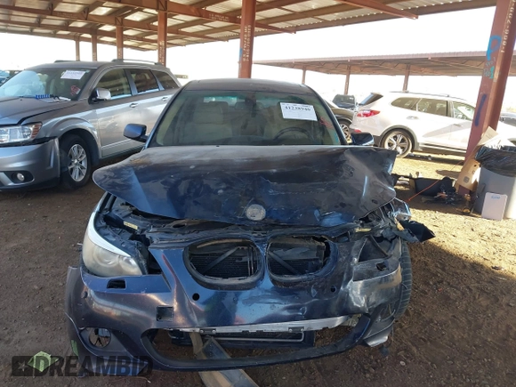2006 BMW 5 Series 550i with VIN WBANB53566CP02302, listed as a IAAI auction lot 41238940 with 117,939 mi miles and . Bid and sale history available at DreamBid. Image 12.