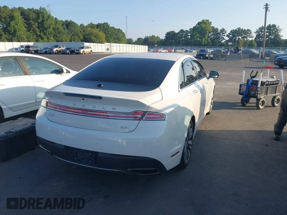 2018 Lincoln MKZ Reserve with VIN 3LN6L5E96JR610584, listed as a IAAI auction lot 42708476 with 58,747 mi miles and . Bid and sale history available at DreamBid. Image 4.