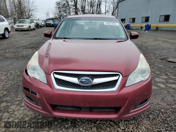 2011 Subaru Legacy Limited with VIN 4S3BMBJ6XB3258040, listed as a Copart auction lot 45657895 with 230,993 mi miles and Salvage title. Bid and sale history available at DreamBid. Image 5.