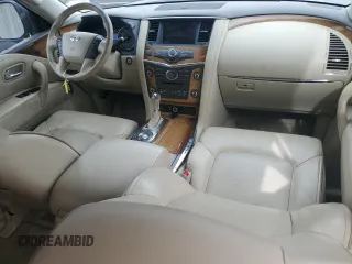 2013 Infiniti QX56 8-passenger with VIN JN8AZ2ND2D9730192, listed as a Copart auction lot 81617714 with 196,975 mi miles and Clean Title. Bid and sale history available at carsss.com. Image 8.