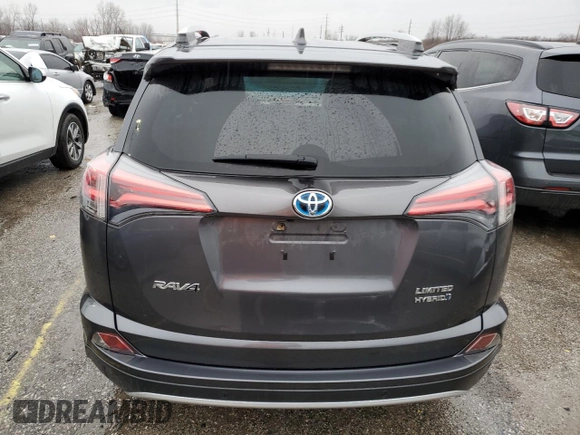2016 Toyota RAV4 Hybrid Limited with VIN JTMDJREV8GD010513, listed as a Copart auction lot 70346622 with 87,038 mi miles. Bid and sale history available at carsss.com. Image 6.