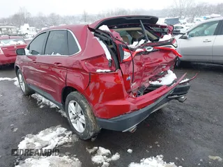 2015 Ford Edge SEL with VIN 2FMTK4J82FBC08483, listed as a IAAI auction lot 41552998 with 124,720 mi miles. Bid and sale history available at carsss.com. Image 3.