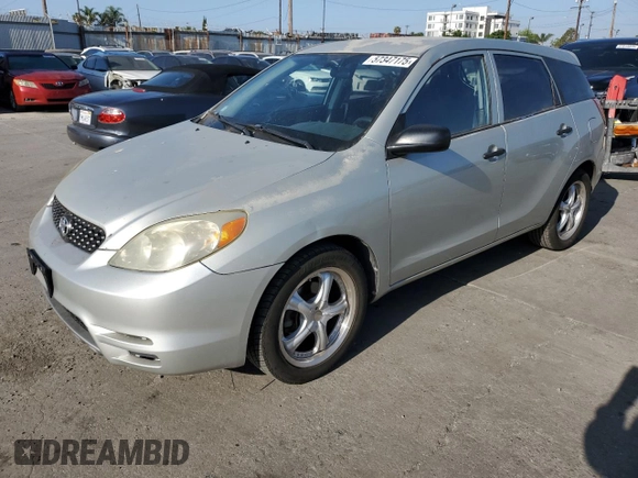 2003 Toyota Matrix Std z VIN 2T1KR32E73C140338, wystawiony jako Copart lot #57347175 z przebiegiem 236 764 mil mil oraz Czysty tytuł • Clean title. Historia ofert i sprzedaży dostępna na DreamBid. Obrazek 1.