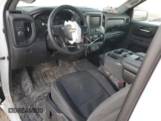 2020 Chevrolet Silverado 1500 Work Truck with VIN 3GCNWAEF2LG270855, listed as a Copart auction lot 83551204 with 98,922 mi miles and Salvage Title. Bid and sale history available at carsss.com. Image 8.