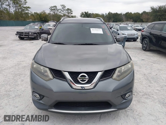2015 Nissan Rogue SL with VIN 5N1AT2MT5FC857896, listed as a IAAI auction lot 41310123 with 101,101 mi miles. Bid and sale history available at carsss.com. Image 12.