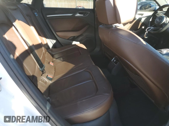 2017 Audi A3 Sedan Premium Plus with VIN WAUGUGFF6H1031585, listed as a Copart auction lot 66361714 with 95,818 mi miles and Salvage Title. Bid and sale history available at carsss.com. Image 10.