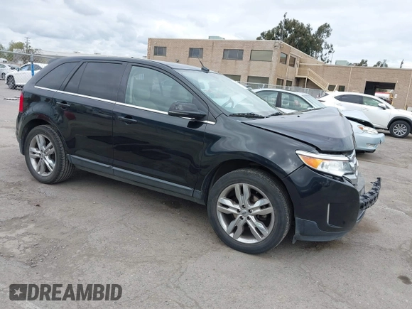 2013 Ford Edge Limited with VIN 2FMDK3KC3DBB02039, listed as a IAAI auction lot 41903541 with 102,997 mi miles. Bid and sale history available at carsss.com. Image 1.