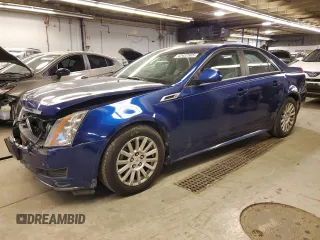 2013 Cadillac CTS Luxury with VIN 1G6DH5E50D0160352, listed as a Copart auction lot 43432565 with 107,237 mi miles and Salvage title. Bid and sale history available at DreamBid. Image 1.