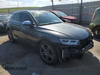 2018 Audi SQ5 Premium Plus with VIN WA1A4AFY5J2203235, listed as a Copart auction lot 59722803 with 46,316 mi miles. Bid and sale history available at carsss.com. Image 4.