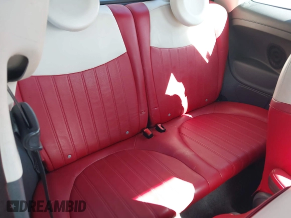 2013 FIAT 500 Lounge with VIN 3C3CFFER3DT612213, listed as a IAAI auction lot 41900845 with 67,245 mi miles and . Bid and sale history available at DreamBid. Image 8.
