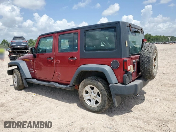2012 Jeep Wrangler Unlimited Sport RHD with VIN 1C4BJWKG3CL230718, listed as a Copart auction lot 61789775 with Not provided miles and Clean title. Bid and sale history available at DreamBid. Image 2.
