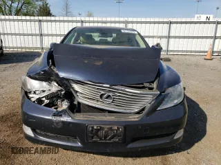 2008 Lexus LS 460 LWB with VIN JTHGL46FX85027700, listed as a Copart auction lot 54122595 with 198,182 mi miles and Salvage Title. Bid and sale history available at carsss.com. Image 5.