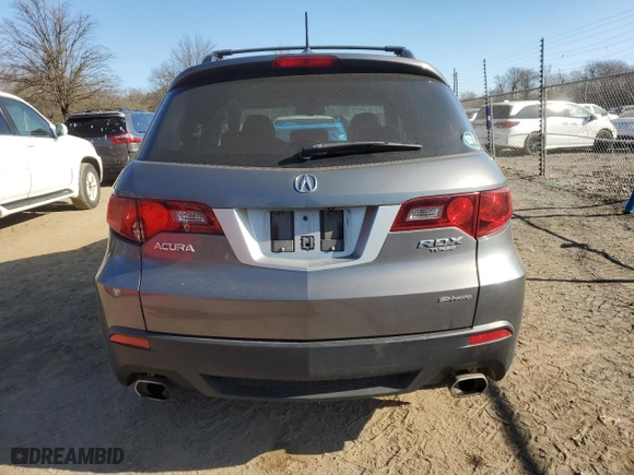 2011 Acura RDX Tech Pkg with VIN 5J8TB1H5XBA002768, listed as a Copart auction lot 46710005 with 181,202 mi miles and Salvage Title. Bid and sale history available at carsss.com. Image 6.