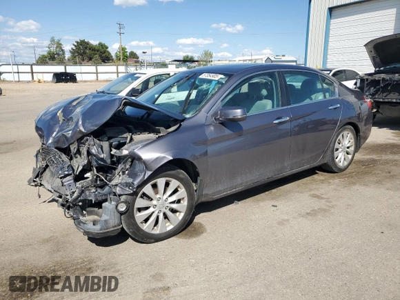 2015 Honda Accord EX-L with VIN 1HGCR2F85FA126936, listed as a Copart auction lot 57354905 with 109,879 mi miles and Salvage title. Bid and sale history available at DreamBid. Image 1.