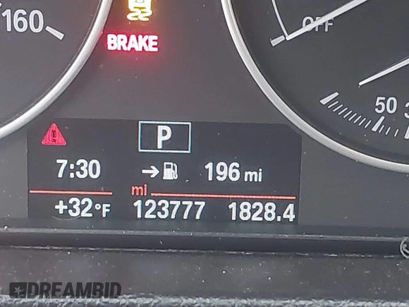 2014 BMW 3 Series 328i xDrive with VIN WBA3B5G57ENS11113, listed as a IAAI auction lot 41865460 with 123,777 mi miles. Bid and sale history available at carsss.com. Image 15.