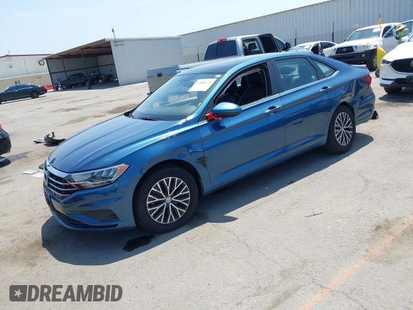 2021 Volkswagen Jetta S with VIN 3VWC57BU8MM049860, listed as a IAAI auction lot 42486170 with 66,054 mi miles and . Bid and sale history available at DreamBid. Image 2.