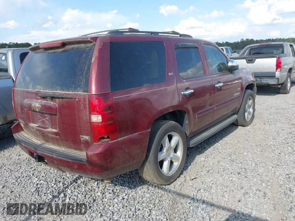 2008 Chevrolet Tahoe 2LT with VIN 1GNFC13098J102381, listed as a IAAI auction lot 41962017 with 258,038 mi miles and . Bid and sale history available at DreamBid. Image 4.