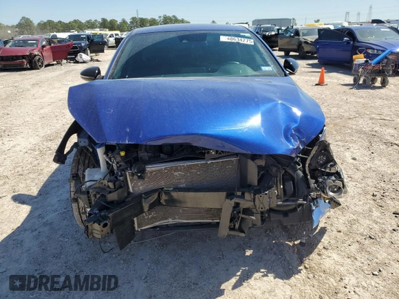 2021 Kia Forte GT-Line with VIN 3KPF34AD7ME320486, listed as a Copart auction lot 48634275 with 57,056 mi miles and Salvage Title. Bid and sale history available at carsss.com. Image 5.