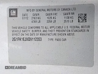 2013 Chevrolet Camaro SS с VIN 2G1FK1EJXD9112353, выставлен на аукционе IAAI как лот 42196264 с пробегом 71 339 миль миль и . История ставок и продаж доступна на DreamBid. Изображение 9.