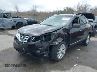 2011 Nissan Rogue SV with VIN JN8AS5MT8BW158557, listed as a IAAI auction lot 41712719 with 140,468 mi miles. Bid and sale history available at carsss.com. Image 6.