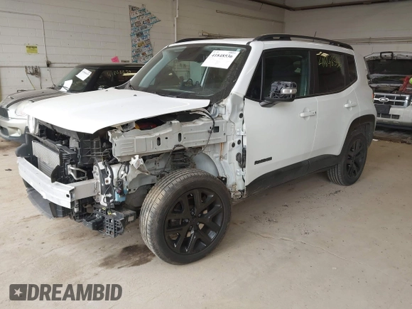 2018 Jeep Renegade Latitude with VIN ZACCJBBB9JPH50996, listed as a IAAI auction lot 41848536 with 103,548 mi miles and . Bid and sale history available at DreamBid. Image 18.