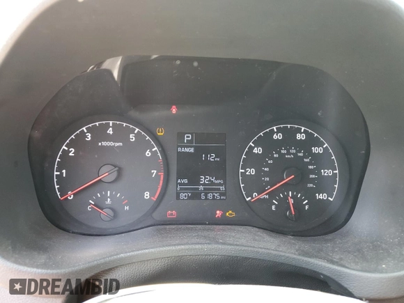 2019 Hyundai Accent SE with VIN 3KPC24A33KE084882, listed as a Copart auction lot 52308575 with 61,875 mi miles and Salvage Title. Bid and sale history available at carsss.com. Image 9.