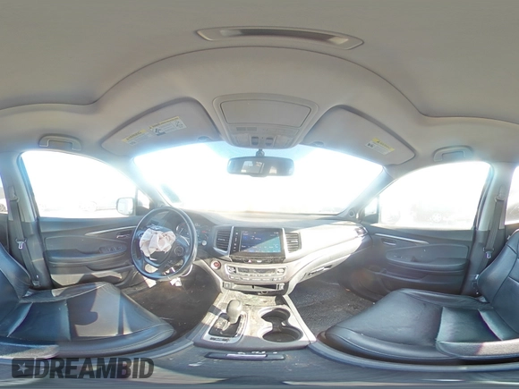 2016 Honda Pilot EX-L with VIN 5FNYF5H7XGB038380, listed as a Copart auction lot 82704994 with 108,400 mi miles and Salvage Title. Bid and sale history available at DreamBid. Image 14.