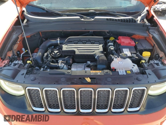 2021 Jeep Renegade Latitude with VIN ZACNJDB10MPM49868, listed as a Copart auction lot 53127945 with 46,956 mi miles and Salvage title. Bid and sale history available at DreamBid. Image 11.