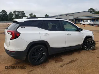 2023 GMC Terrain SLE z VIN 3GKALMEGXPL218618, wystawiony jako Copart lot #55484395 z przebiegiem 70 422 mil mil oraz Szkoda całkowita • Salvage title. Historia ofert i sprzedaży dostępna na DreamBid. Obrazek 3.