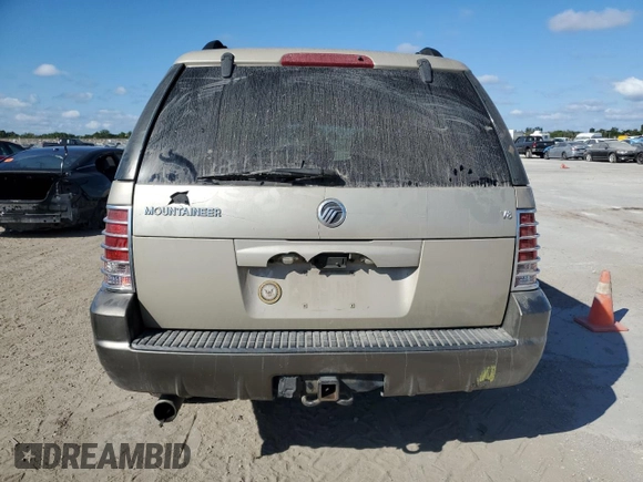 2004 Mercury Mountaineer Convenience with VIN 4M2ZU66W04UJ01395, listed as a Copart auction lot 44221375 with 180,511 mi miles and Salvage title. Bid and sale history available at DreamBid. Image 6.