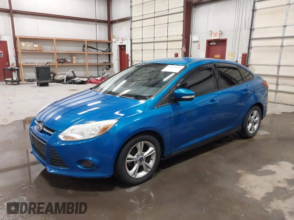 2014 Ford Focus SE with VIN 1FADP3F2XEL238344, listed as a IAAI auction lot 41845411 with 189,267 mi miles. Bid and sale history available at carsss.com. Image 18.