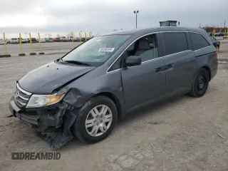 2012 Honda Odyssey LX z VIN 5FNRL5H23CB019830, wystawiony jako Copart lot #50350395 z przebiegiem 179 010 mil mil oraz Szkoda całkowita • Salvage title. Historia ofert i sprzedaży dostępna na DreamBid. Obrazek 1.