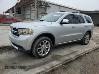 2011 Dodge Durango Crew with VIN 1D4SD4GT2BC592395, listed as a Copart auction lot 43017665 with 224,628 mi miles and Salvage Title. Bid and sale history available at DreamBid. Image 1.