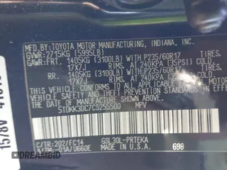 2012 Toyota Sienna LE AAS with VIN 5TDKK3DC7CS255500, listed as a IAAI auction lot 41467563 with 146,306 mi miles. Bid and sale history available at carsss.com. Image 9.