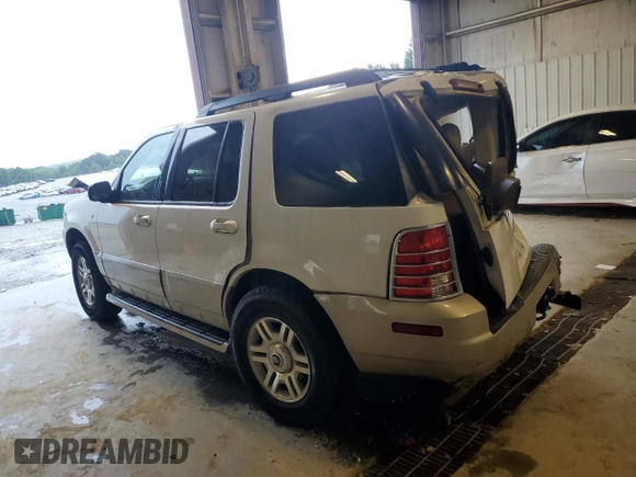 2005 Mercury Mountaineer z VIN 4M2ZU66K95UJ02401, wystawiony jako Copart lot #64958014 z przebiegiem 239 928 mil mil oraz Szkoda całkowita • Salvage title. Historia ofert i sprzedaży dostępna na DreamBid. Obrazek 2.