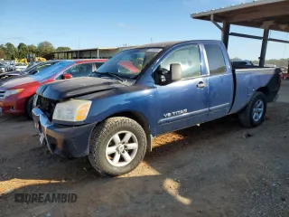 2008 Nissan Titan XE with VIN 1N6BA06A08N344574, listed as a Copart auction lot 81109534 with 170,576 mi miles and Salvage Title. Bid and sale history available at carsss.com. Image 1.