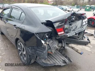 2015 Honda Civic Sedan LX with VIN 19XFB2F55FE032171, listed as a IAAI auction lot 41998655 with 116,857 mi miles. Bid and sale history available at carsss.com. Image 21.