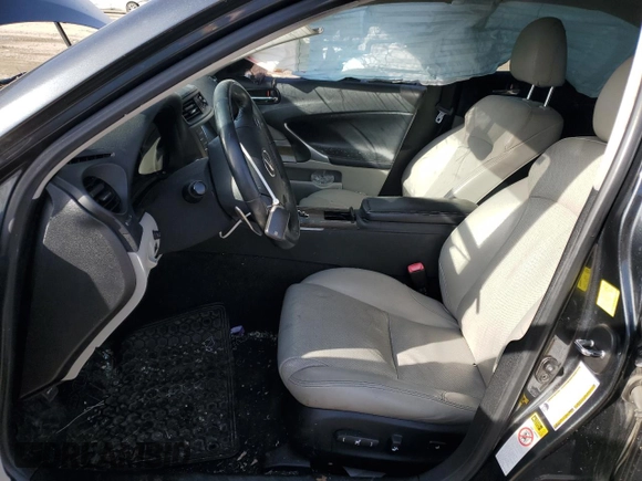 2010 Lexus IS 350 with VIN JTHBE5C23A5024803, listed as a Copart auction lot 44814125 with Not Provided miles and Salvage Title. Bid and sale history available at DreamBid. Image 7.